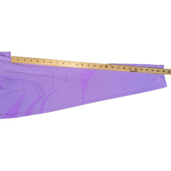 NWT Reebok X Cardi B High-Rise Purple Leggings Large - Picture 4 of 9